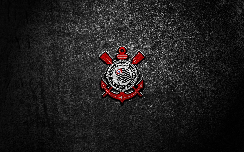 no people, creativity, corinthians soccer, black background, 2K, close-up, studio shot, sign, shape, directly above, protection, black color, indoors
