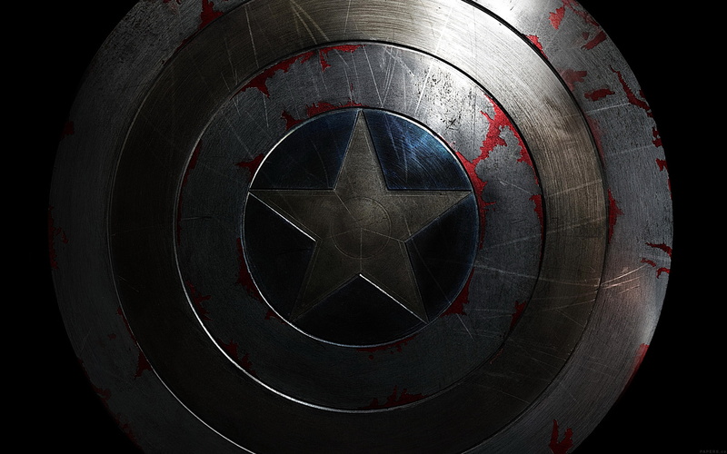 black background, metal, avengers, accuracy, sports target, dark, art, design, studio shot, black color, sheild, hole, geometric shape, captain, night
