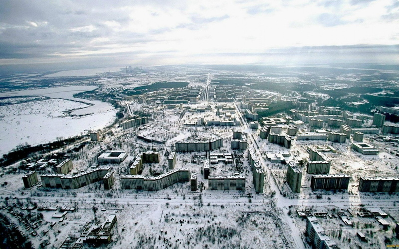 chernobyl, ghost, 1080P, ukraine, town, pripyat