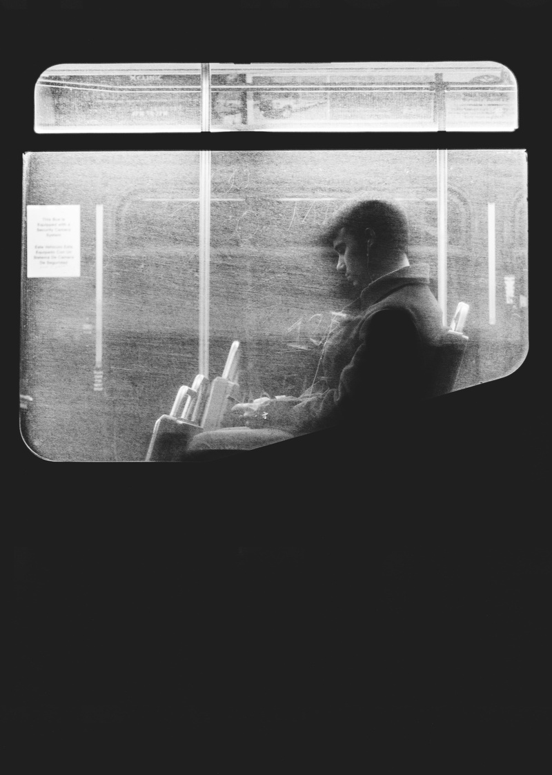 commuter, portrait, transparent, auto post production filter, shot, dirty, real people, 5K, adults only, side view, white, one Person, man, mode of transportation