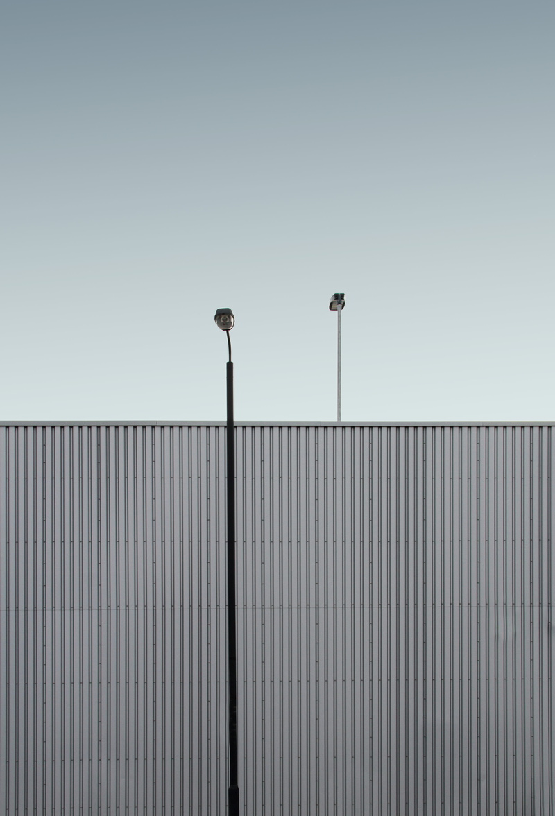 facade, london, sunlight, built structure, lamp, modern, lighting equipment, copy space, building exterior, city, no people, gradient, graphic, line, low angle view