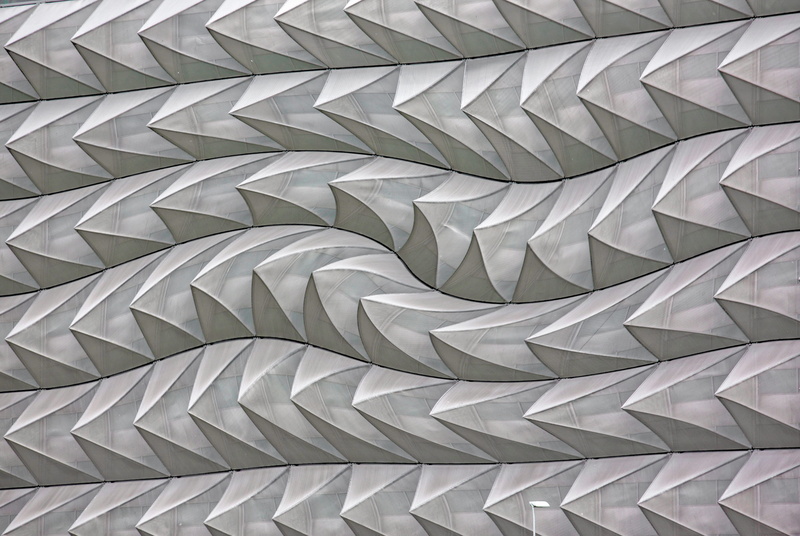 alloy, close-up, metal, abstract, pyramid, grey, circle, repetition, art and craft, white color, composition, shape, pattern, indoors, architecture, illusion