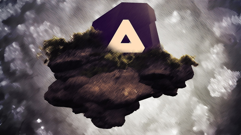 sky, triangle, low angle view, abstract, shape, symbol, digital art, guidance, human representation, one person, tree, plant, communication, day, 1080P