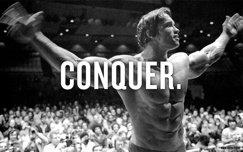muscles, arnold, conquer, abs, schwarzenegger, hd, x, monochrome, 720P, art, greyscale