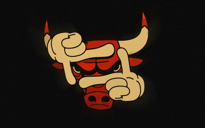 Bull, horns, artwork, 2K