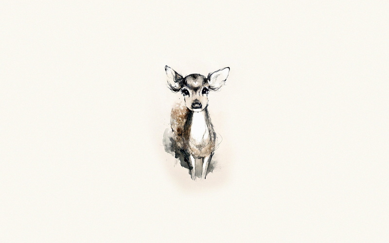 tiny, animal head, studio shot, no people, copy space, art, deer, looking at camera, dog, animal, pets, animal body part, domestic animals, canine, digital composite