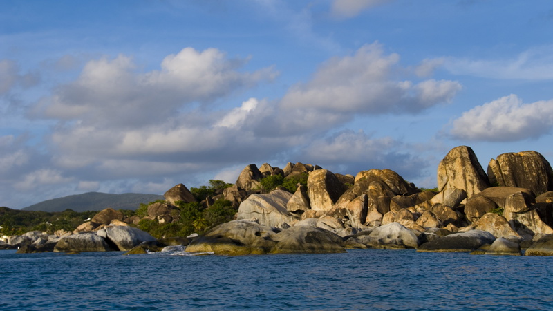 mountains, brown, Travellers Choice Awards 2016, Virgin Gorda, sea, British Virgin Islands, Best beaches of 2016, The Baths, near, daytime, 4K