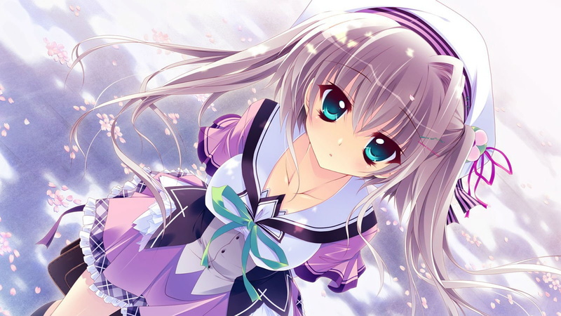 720P, doki, asaba, koro, hat, konami, izumi, tsubasu, sakura, game, seifuku, koi, eyes, saku, blue