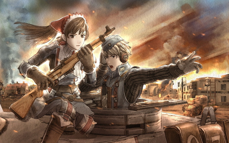 sculpture, man, evil, anime, smoke - Physical Structure, graphic, cloud - sky, female likeness, weapon, history, representation, girl, the past, nature