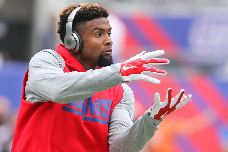 hoodie, football, white, odell beckham jr, gloves, gray, league, 2K, s, jr, national, odell, nike, red, pullover, men, national football league, headphones