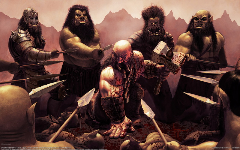 bizarre, Battle, fun, 1080P, females, Dwarf, adult, Environment, the past, party - Social Event, activity, fashion, Blood, Dwarf Barbarian, conflict, young Adult