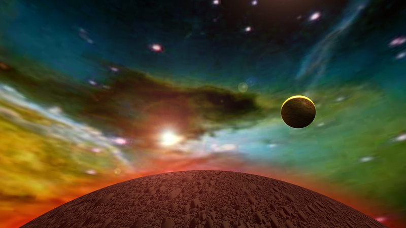 night, planet, cosmos, star - space, science, 3d, motion, no people, universe, fantasy, ball, land, nature, scenics - nature, satellite, focus on foreground