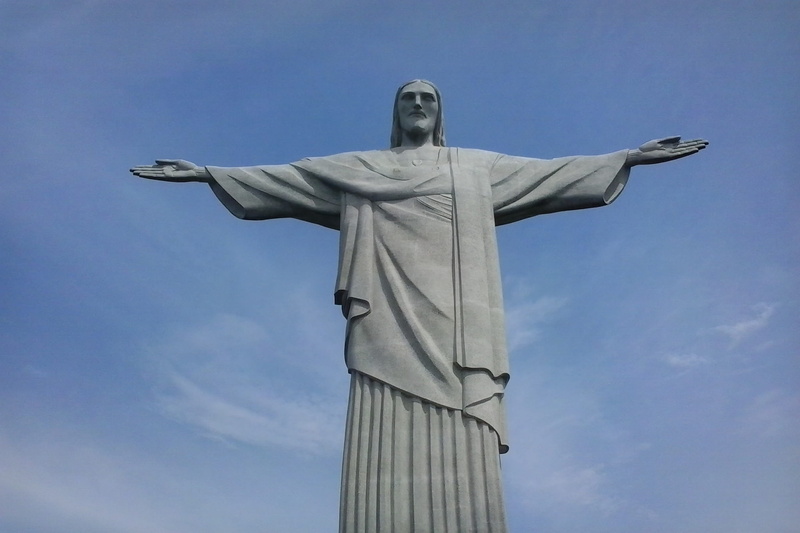 sculpture, christ, tourism, rio, monument, travel destinations, representation, no people, landscape, statue, human representation, male likeness, de, nature