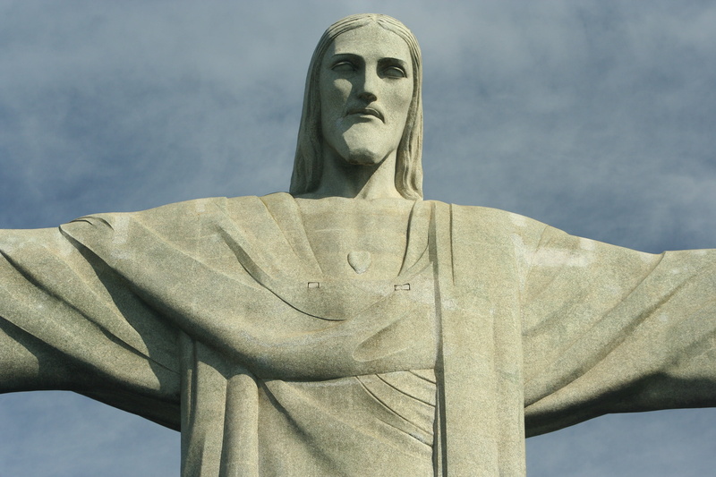 brazil, history, rio de janeiro, architecture, day, christ, 2K, christ the redeemer, craft, rio, the past, sky, travel, tourism, religion, statue, no people