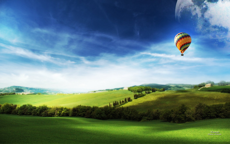 heights, fantasy, dreamy, 1080P, hd, dream