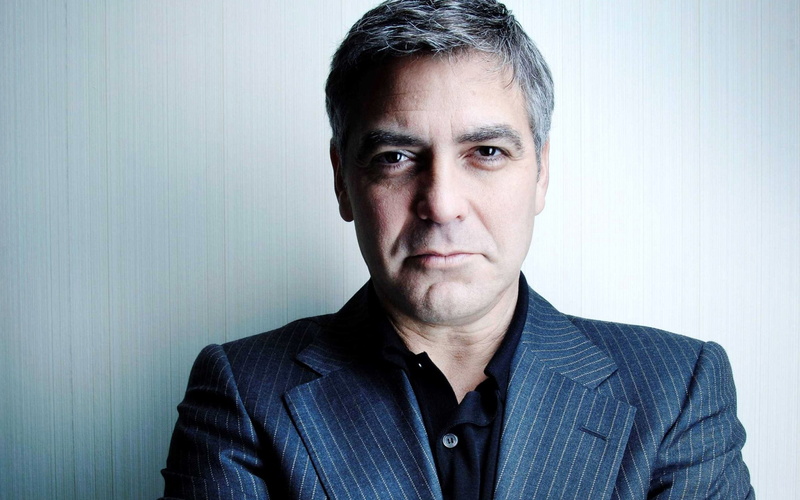 George Clooney, 1080P, smile, george, director, eyes, clooney, actor