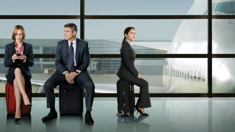 Anna Kendrick, Vera Farmiga, Up in the Air, 1080P, George Clooney, Movie