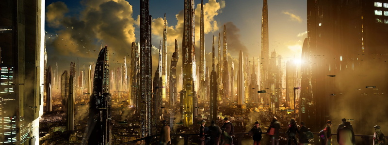 skyscraper, Rich35211, sci-fi, architecture, financial District, city, Matte future city, asia, sunset, building, city Life, 2K, lights, arts culture and entertainment