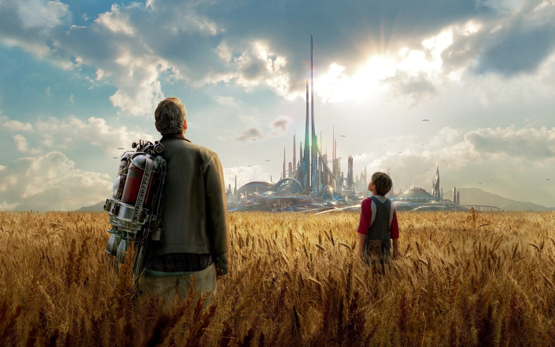 children, Tomorrowland (movie), men, George Clooney, 2K