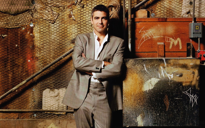 1080P, actors, clooney, hd, x, people, men, art, george, George Clooney