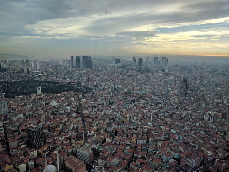houses, cloud - sky, sky, aerial view, building exterior, community, urban skyline, istanbul, building, townscape, crowded, office building exterior, outdoors