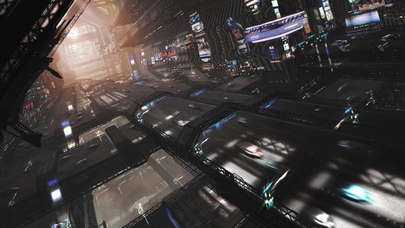 futuristic, 4K, 4K, cyberpunk, future world