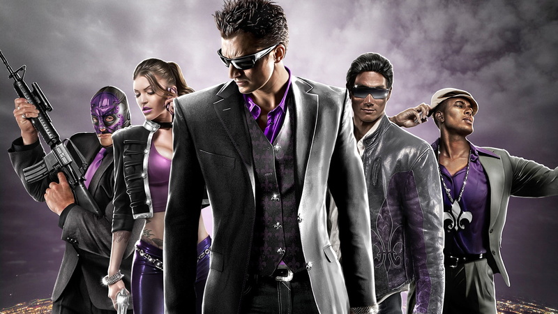young adult, 1080P, music, men, togetherness, group of people, event, arts culture and entertainment, video games saints row saints row the third, purple