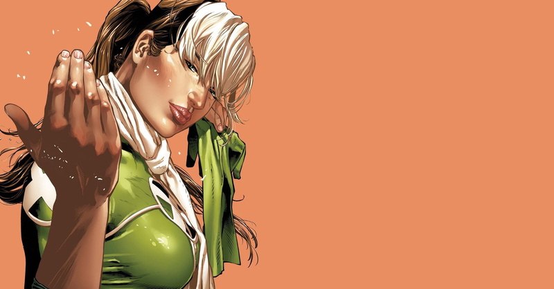 women, beauty, happiness, adult, fashion, indoors, hair, beautiful woman, copy space, hairstyle, blond hair, comics xmen rogue, studio shot, young adult