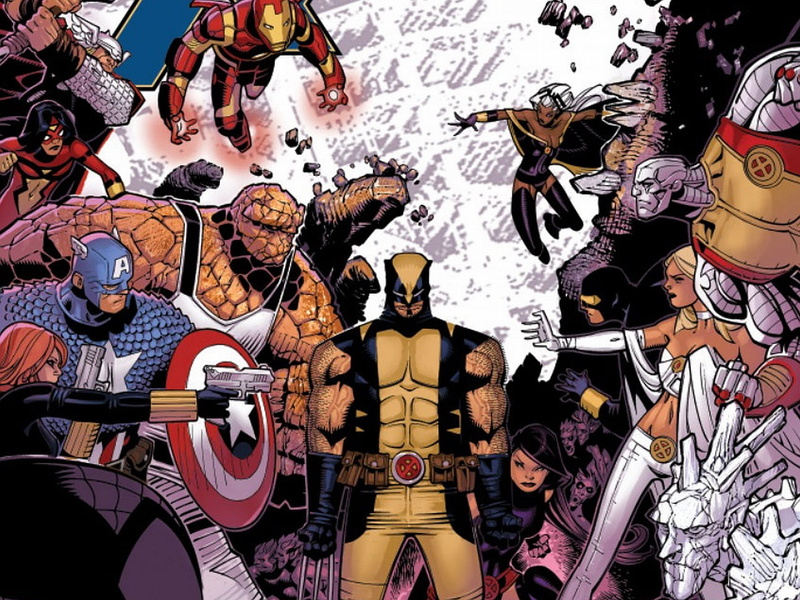 hd, avengers, xmen, comics, 720P, vs