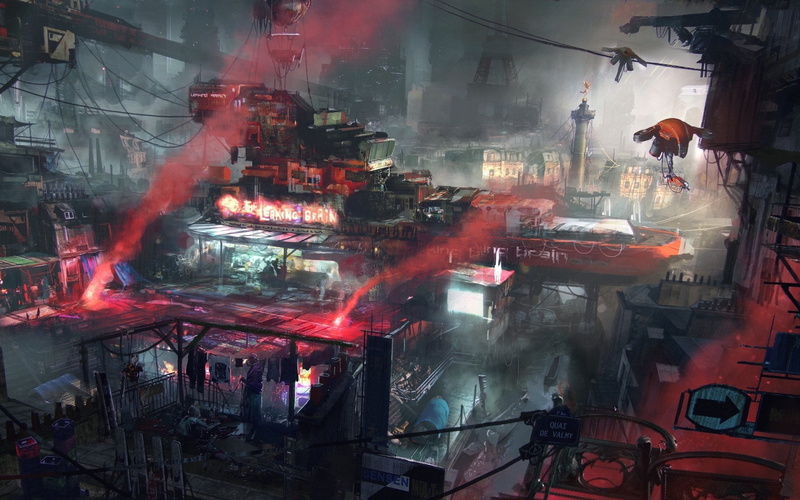 Adrift, Sci Fi, 1080P, Video Game, City