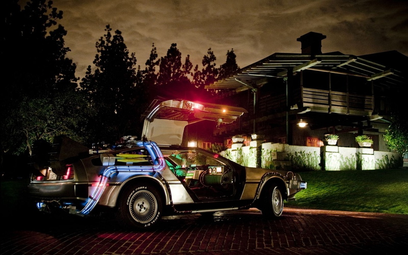 art, movies, x, time, 2K, delorean, back, dmc, hd, Back to the Future, future, machine, entertainment