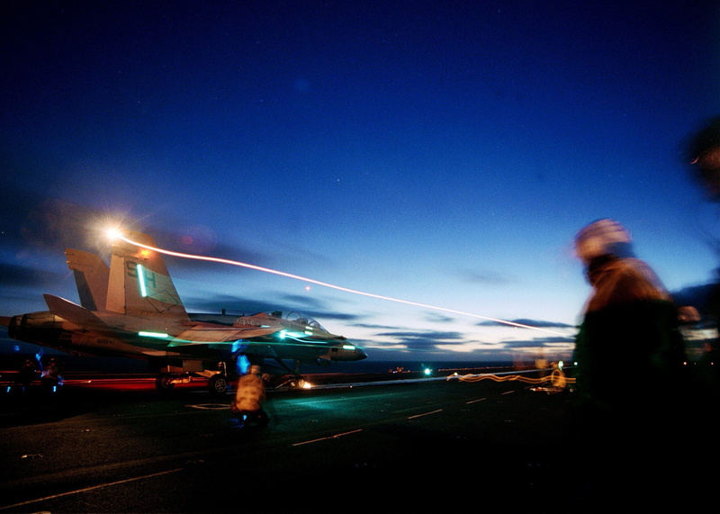 street, light trail, outdoors, take-off, Fighter, blurred motion, ship, sea, Aircraft, blue, Jet, architecture, 1080P, sunset, Evening, speed, fighter