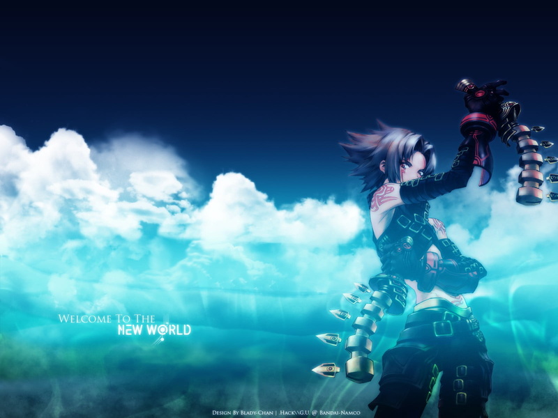 leisure activity, .Hack, 720P, nature, activity, screengrab, anime, sky, lifestyles, real people, adult, day, three quarter length, young adult, Haseo