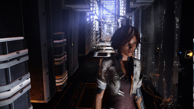 communication, computer, technology, women, hairstyle, standing, network server, looking, wireless technology, video games screenshots remember me nilin
