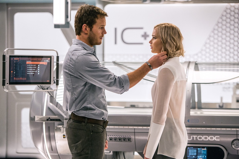 Jennifer Lawrence, Chris Pratt, best movies, 2K, Passengers