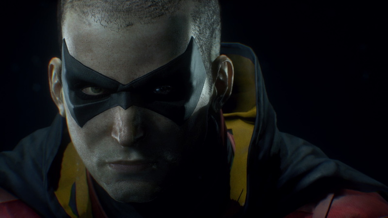 celebration, Batman: Arkham Knight, hood, evil, spooky, portrait, one person, adult, hood - clothing, dark, Robin (character), night, looking at camera