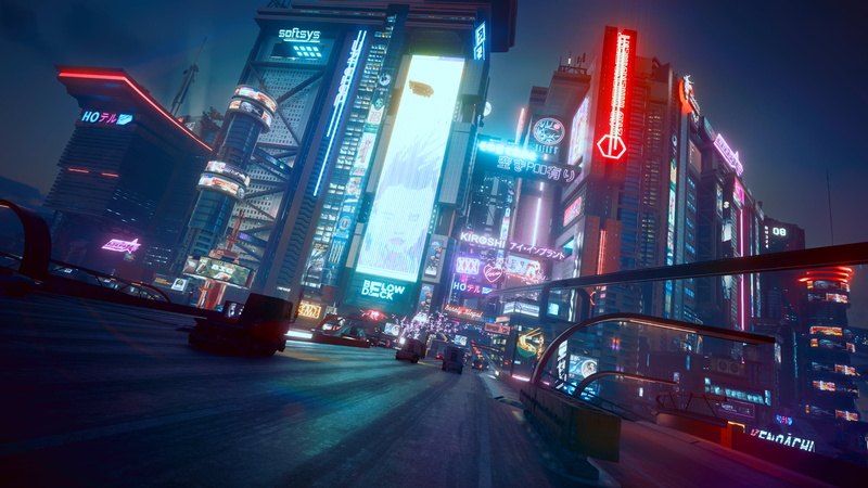 2K, Cyberpunk 2077, video game art, cyberpunk, Colors (Album)