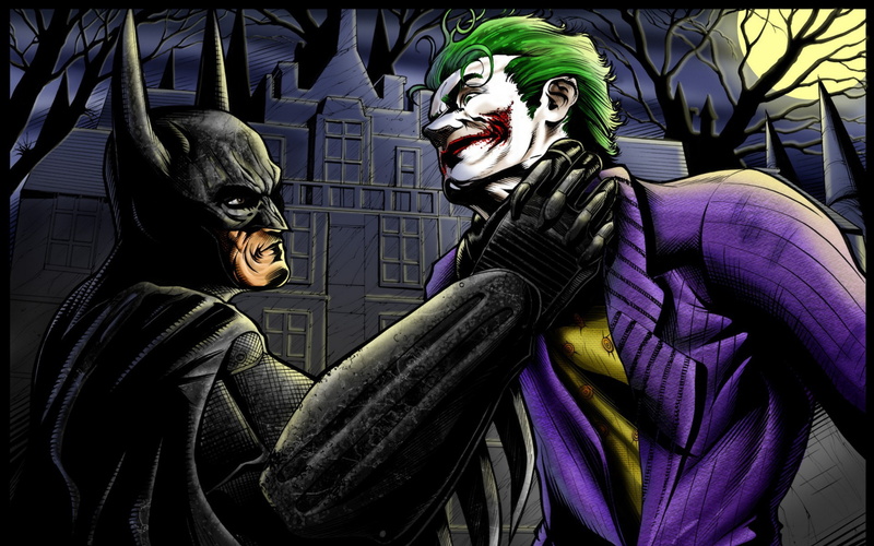 batman arkham asylum, download 3840x2400 batman arkham asylum, joker, batman backgrounds, 4K