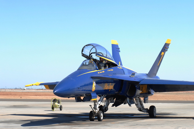 power, support, air Vehicle, air force, airport, flight line, ground, blue, f a-18, cockpit, on the move, single object, plane, blue angels, military airplane