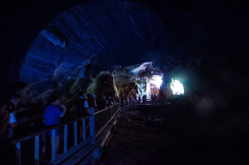 bat cave, lighting equipment, real people, langkawi, night, dark, nature, walking, incidental people, people, malaysia, group, illuminated, 4K, group of people