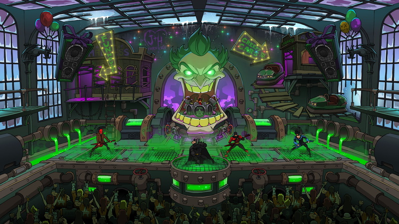 Nightwing, Robin (DC Comics), Children of Batman, Joker, Batman, Red Hood, Music, 1080P, Jokers Funland, DC Comics, Red Robin, Batcave, Batmetal