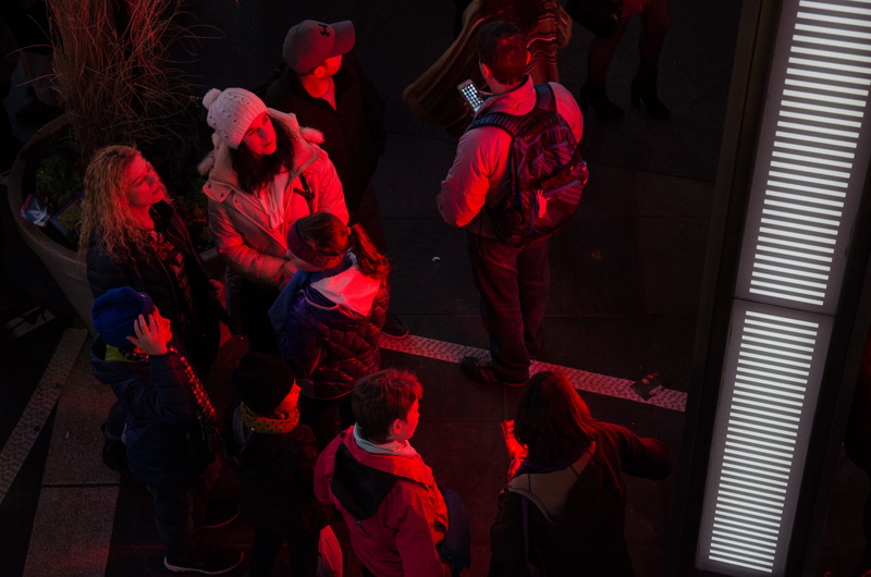 new york, crowd, winter, men, human, urban, gathering, group, light, women, adult, arts culture and entertainment, night, real people, window, illuminated