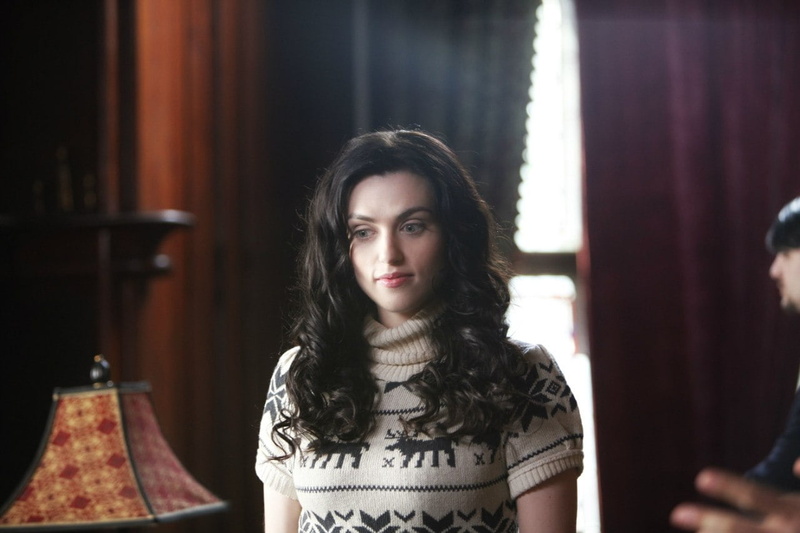 film stills, Katie McGrath, green eyes, actress, long hair, women, 720P, brunette