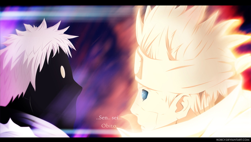 4K, Naruto, Minato Namikaze, Obito Uchiha, Black Zetsu