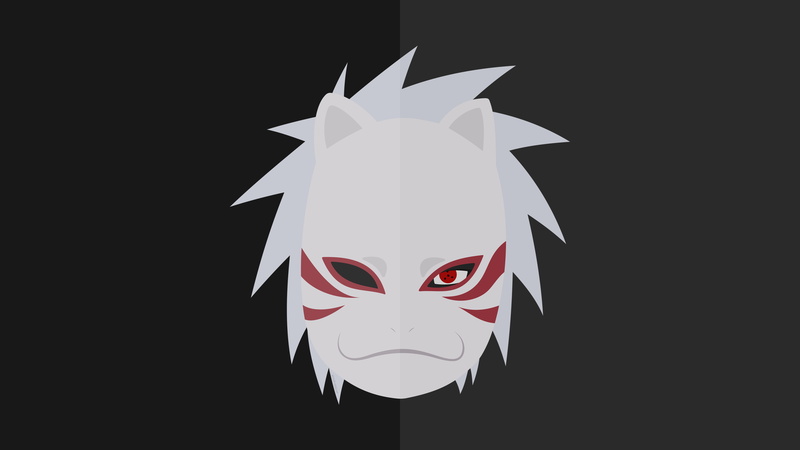 Naruto, Kakashi Hatake, Anime, 4K