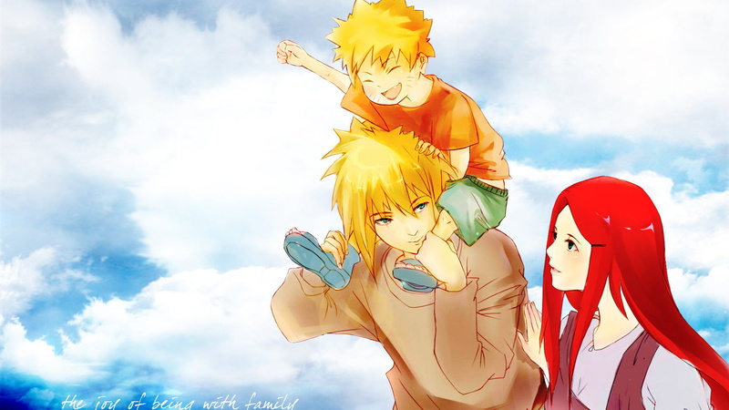 Yondaime Hokage, outdoors, women, Kushina Uzumaki, human representation, adult, day, computer Graphic, love, Minato, Anime, creativity, low angle view