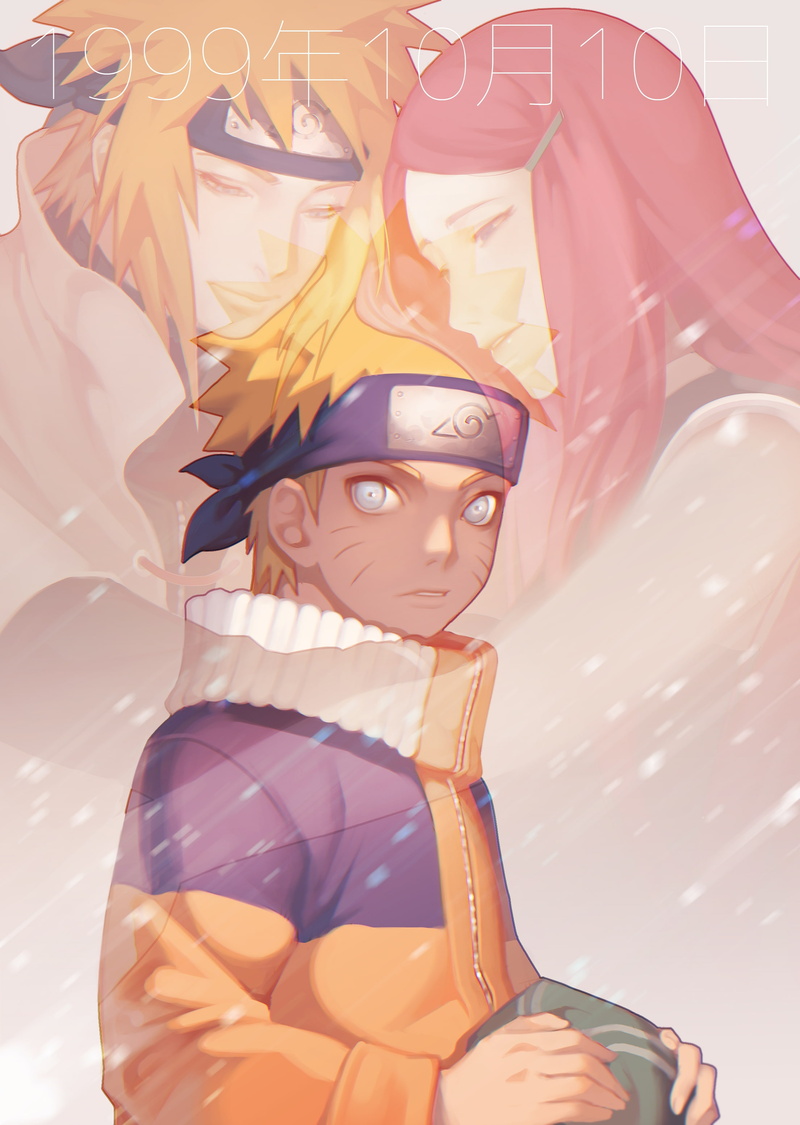 naruto, namikaze minato, females, confidence, 2K, women, holding, human body part, profile view, nature, standing, people, portrait, emotion, clothing