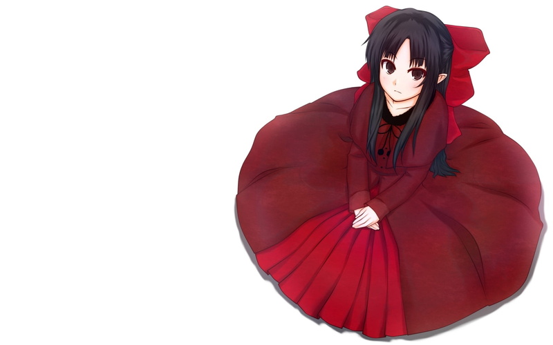 japanese Culture, black, backgrounds, adult, beauty, females, front view, people, copy space, costume, cultures, young adult, looking at camera, isolated