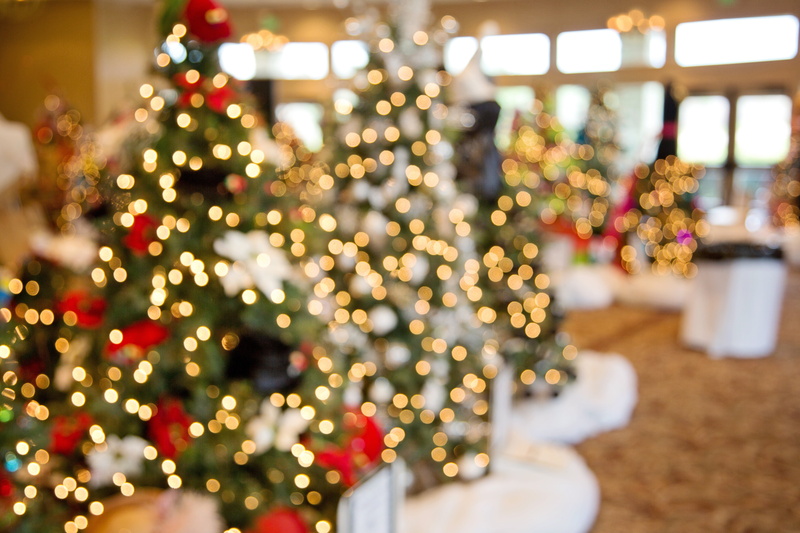 selective focus, no people, decoration, holiday, christmas tree, tree, christmas lights, 5K, christmas ornament, event, merry christmas, backgrounds, sparkly