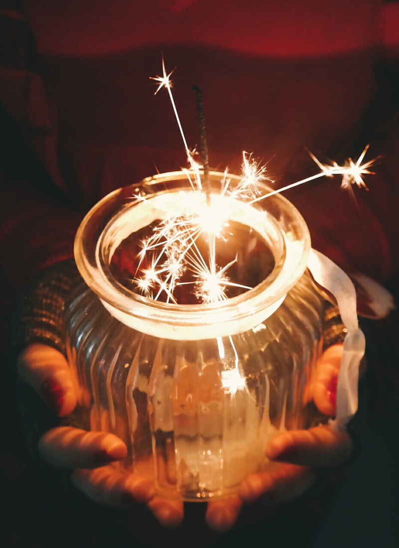 star, celebration, holding, sparkle, close-up, sparkler, human hand, night, fire - natural phenomenon, one person, flame, shiny, new years eve, illuminated